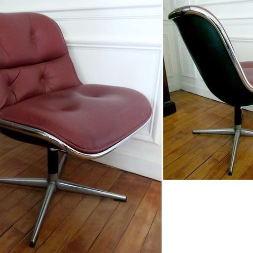 Null CHAISE DESIGN CHARLES POLLOCK MODELE EXECUTIVE CHAIR EDITION KNOLL, ASSISE &hellip;
