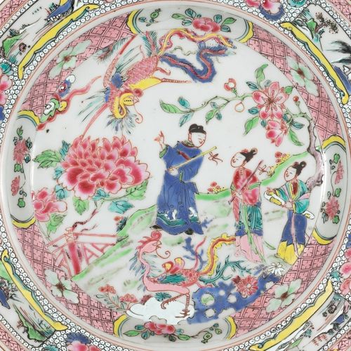 Chine, XVIIIe siècle, période Yongzheng/Qianlong (1723 1795) Lot comprenant: une&hellip;