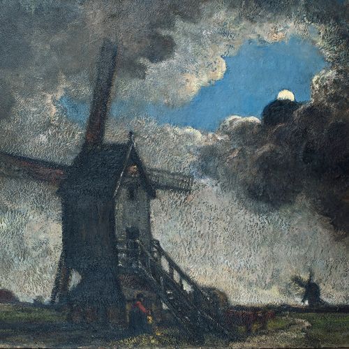 Null Jakob SMITS (1855/56-1928)
Le Moulin au clair de lune, 1918
Huile sur toile&hellip;