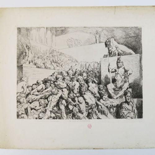 Null 19th century. Set of 16 engravings:
- G. MOREAU, L'Apparition (Salomé point&hellip;