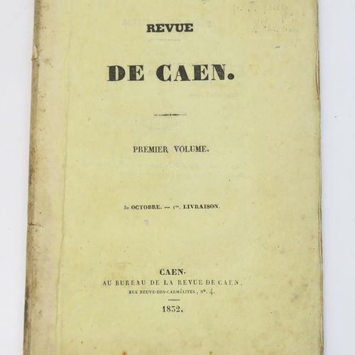 Null BARBEY d'AUREVILLY (Jules). Léa. [in Revue de Caen primo volume. 30 octobre&hellip;