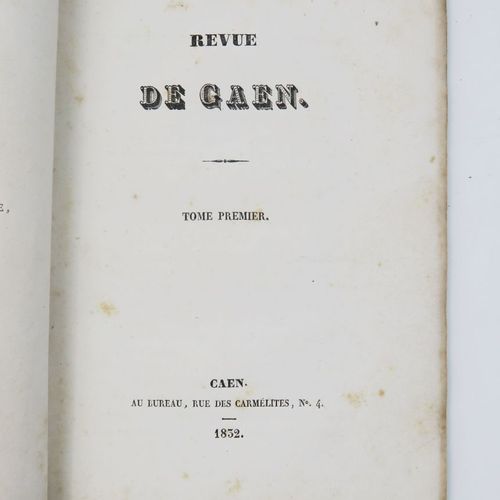 Null BARBEY d'AUREVILLY (Jules). Léa. [in Revue de Caen primo volume. 30 octobre&hellip;