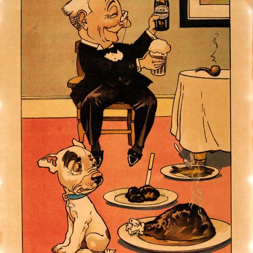 George E. Studdy Affiche Ancienne Affiche publicitaire originale pour la boisson&hellip;