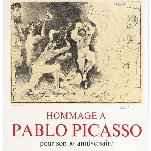 Pablo Picasso Affiche Ancienne Affiche publicitaire originale d'époque pour une &hellip;