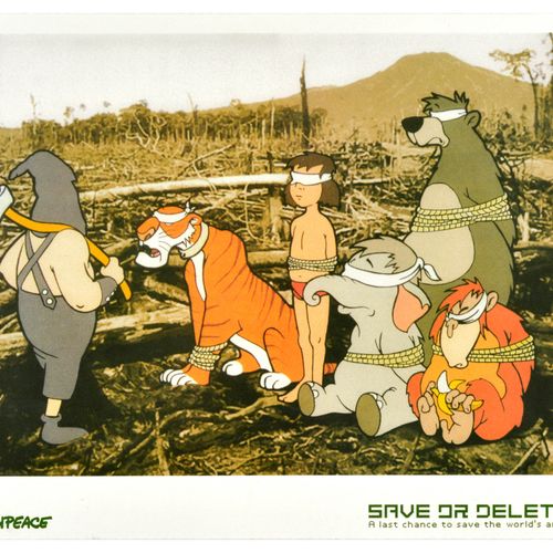 Banksy Affiche Ancienne Affiche originale de la campagne anti-déforestation Save&hellip;