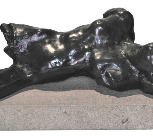 RODIN Auguste (1840-1917) Bronze à la cire perdue dim 29,5 x 14,5 x 10 LA MARTYR&hellip;