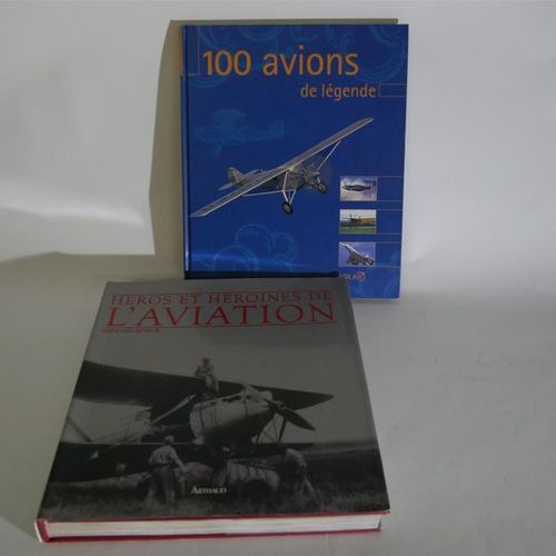 Null Lot de deux livres: Heros et héroines de l'aviation par Bernard Mark, 2007;&hellip;