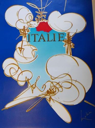 Null AIR FRANCE
Affiche par MATHIEU pour l'ITALIE
Imprimeur Pietrini Bastard Fou&hellip;