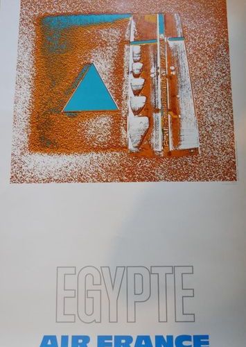 Null AIR FRANCE
Affiche par Pages pour l'EGYPTE
Imprimeur Igio
Dim : 100 x 60 cm&hellip;