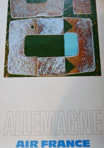 Null AIR FRANCE
Affiche par Pages pour l'ALLEMAGNE
Imprimeur Paul Dupont
Dim : 1&hellip;
