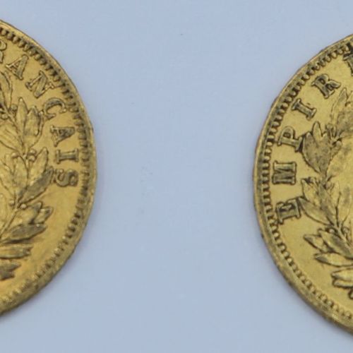Null 2 Monnaies 20 Francs OR. Napoléon III.

1858 A.

Poids : 12,80grs



Estima&hellip;