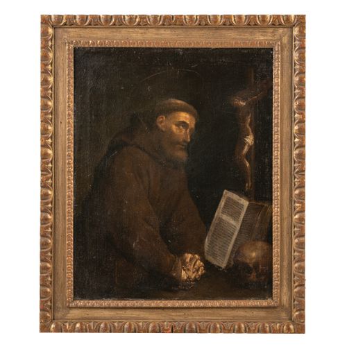 PITTORE DELL'ITALIA CENTRALE DEL XVII SECOLO Saint François
Huile sur toile, 78X&hellip;