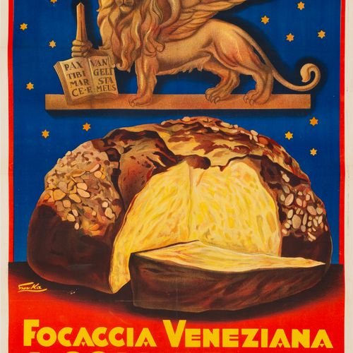 Focaccia Veneziana, A. Colussi Manifesto Litografia [Telato]
by Emka
Edito Arti &hellip;