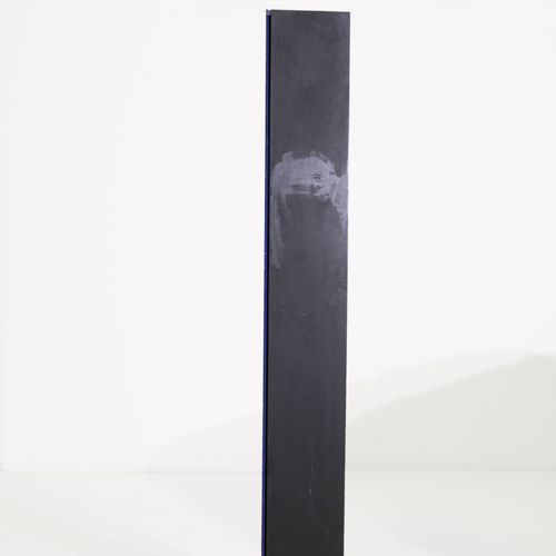 MICHEL BOYER (1935 2011) Lámpara de pie modelo "10582 
Metal lacado y vidriera a&hellip;