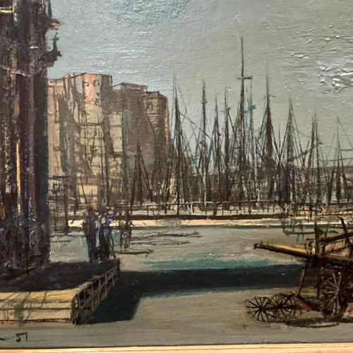Jean CARZOU (1907 2000) Port, 1951 Oil on canvas, signed and dated lower left 18&hellip;
