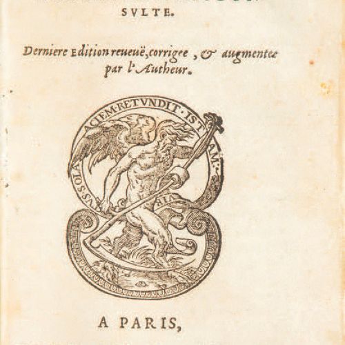 FORCADEL (Étienne). Opere poetiche. Derniere Edition reveuë, corrigee, & augment&hellip;