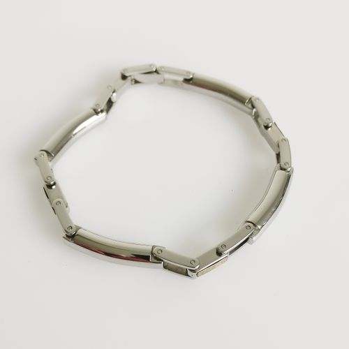 Stainless Steel Men's Bracelet Metal: Stainless Steel W… | Drouot.com