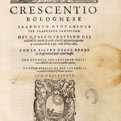 Null Crescenzi, Pietro de.

Pietro Crescentio Bolognese tradotto nuovamente per &hellip;