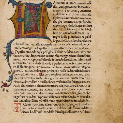 Null INCUNABILI -
Antonio (Bettini) da Siena.
Il Monte Santo di Dio. Con 2 inizi&hellip;