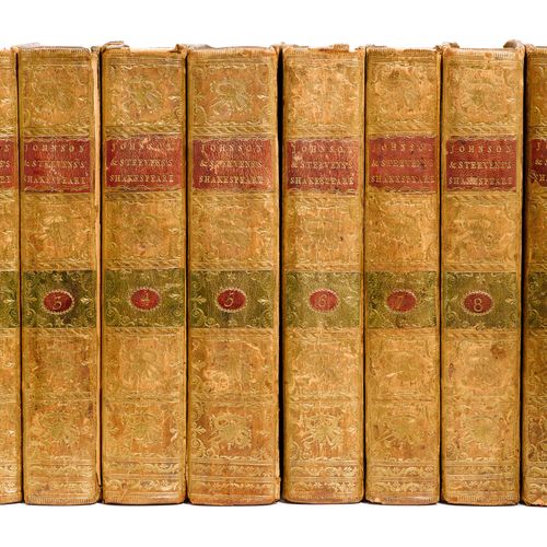 Null Shakespeare, William. 

 Les pièces de William Shakespeare. En dix volumes.&hellip;