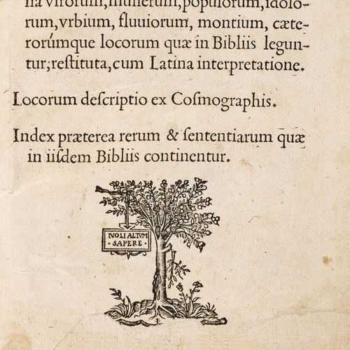 Null [Estienne, Robert]. 

 Hebraea, Chaldaea, Graeca et Latina nomina virorum, &hellip;
