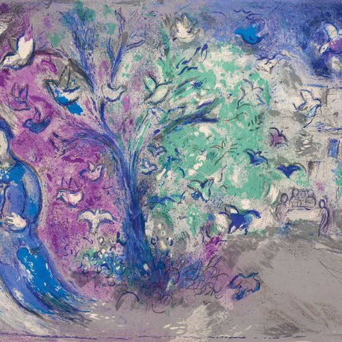 Null Chagall, Marc -
Longus.
Daphnis et Chloé. 2卷。附有42幅（16幅双页）马克-夏加尔的原始彩色石版画。
巴黎&hellip;