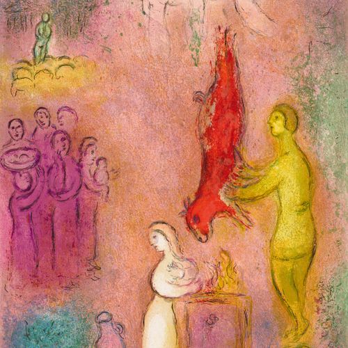 Null Chagall, Marc -
Longus.
Daphnis et Chloé. 2 volumi. Con 42 litografie origi&hellip;