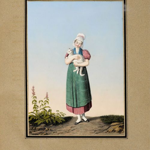 Null Locher, [Johann Emanuel].

Recueil de portraits et costumes suisses les plu&hellip;