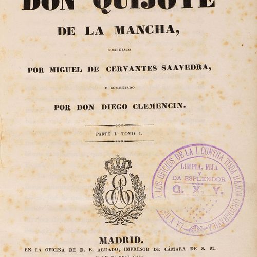 Null 塞万提斯-萨维德拉，米格尔-德。

El ingenioso hidalgo Don Quijote de la Mancha.评论者：唐-迭戈-克莱&hellip;