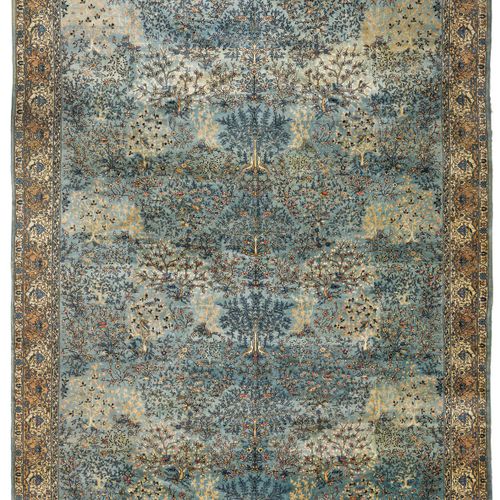 Null AGRA antique.

Light-blue central field, patterned throughout with trees an&hellip;