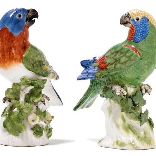 Null TWO MODELS OF AMAZON PARROTS
Meissen, models c. 1741 by J. J. Kändler.
As c&hellip;