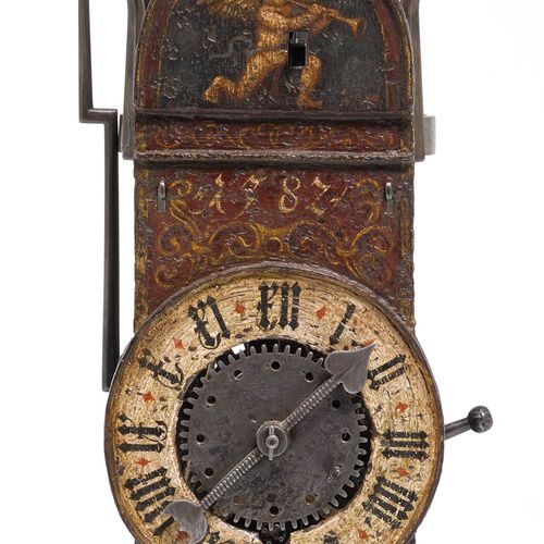 Null IRON CLOCK WITH ALARM
In the Late-Gothic style, Germany or Switzerland, the&hellip;