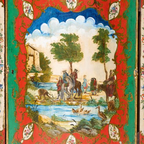 Null COPPIA DI SCATOLE DA APPENDERE "ARTE POVERA"
Rococò, Venezia, XVIII secolo.&hellip;