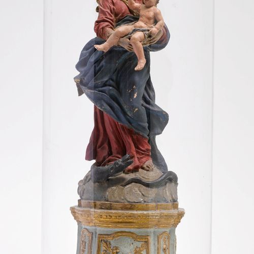 Null MADONNA AVEC ENFANT
Baroque, Allemagne du Sud/Rhin supérieur, XVIIIe siècle&hellip;