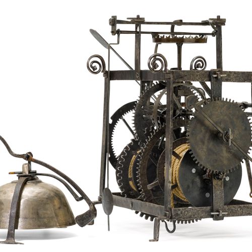 Null ONE-HANDED TOWER CLOCK / HOUSE CLOCK
Probably Switzerland, 17th century.
Wr&hellip;