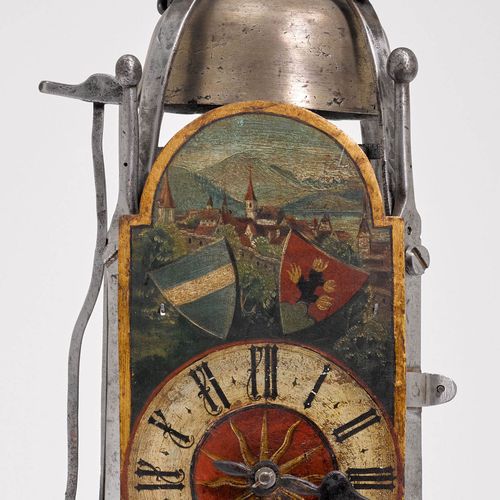 Null LATE-GOTHIC IRON CLOCK
Switzerland, probably Zug, beginning of the 17th cen&hellip;