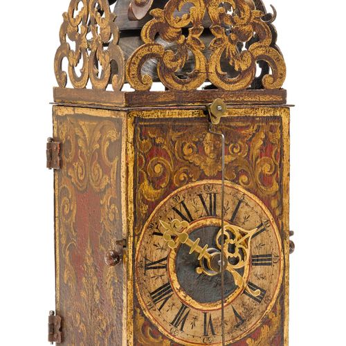 Null LATE-RENAISSANCE IRON CLOCK WITH FRONT PENDULUM
Southern Germany or Switzer&hellip;