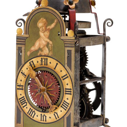 Null IRON CONSOLE CLOCK
Winterthur, beginning of the 17th century. Monogrammed a&hellip;