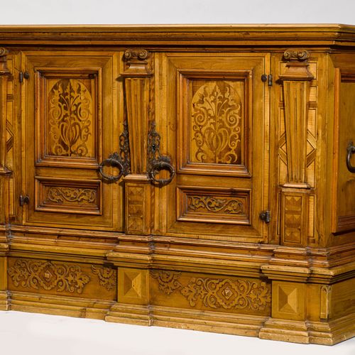 Null INLAID SIDEBOARD / HALF-HEIGHT CABINET
Renaissance, probably Grisons, 16th &hellip;