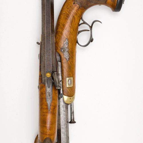 Null PAIO DI PISTOLE A PERCUSSIONE
Italia / Napoli, intorno al 1840, armi per uf&hellip;