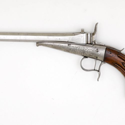 Null COLETTE手枪
1860年左右的比利时人，第一版。
八角形枪管（长22厘米），口径10毫米，细膛线，枪号VC175，Lièger打样污损，实心固定&hellip;