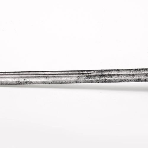 Null HUNTING SWORD
German, Bavarian, Eichstätt ca. 1697.
Iron hilt, octagonal kn&hellip;