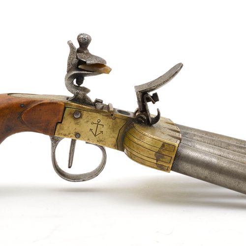 Null FLINTLOCK PISTOL
In the English style, ca. 1800, probably more recent work.&hellip;