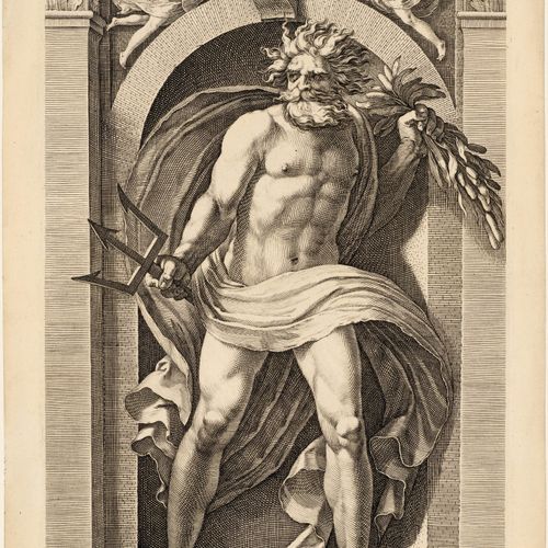 Null HENDRICK GOLTZIUS
(Muhlbrecht bei Venlo 1558 - 1617 Haarlem)
Nach Polidoro &hellip;