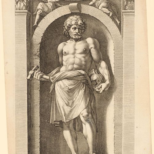 Null HENDRICK GOLTZIUS
(Muhlbrecht bei Venlo 1558 - 1617 Haarlem)
Nach Polidoro &hellip;