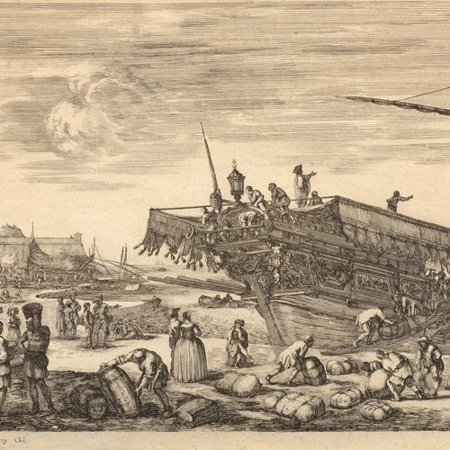 Null STEFANO DELLA BELLA
(1610 Florencia 1664)
La carga de la galera según Saint&hellip;