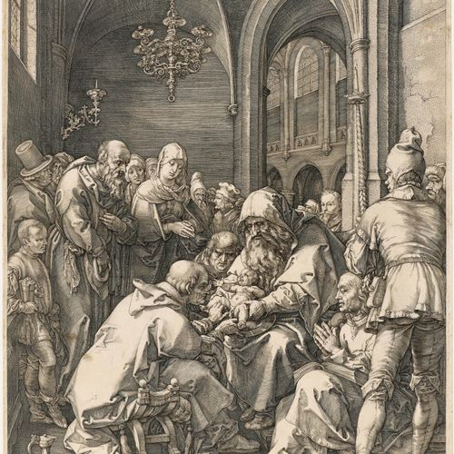 Null HENDRICK GOLTZIUS
(Muhlbrecht bei Venlo 1558 - 1617 Haarlem)
Die Beschneidu&hellip;