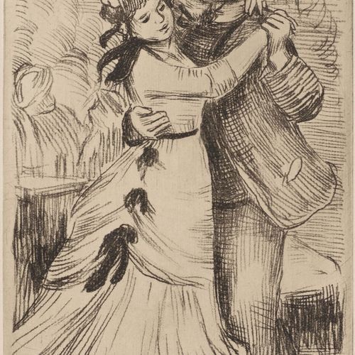 Null PIERRE-AUGUSTE RENOIR
(Limoges 1841–1919 Cagnes–sur–Mer)
La Danse à la Camp&hellip;