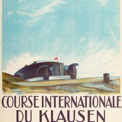 Null PLAQUE - SUISSE -
Anton TRIEB (1883-1954)
Course Internationale de Klausen &hellip;