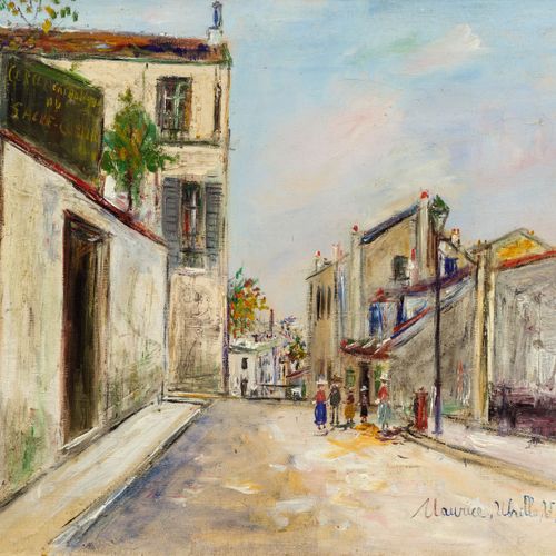 Null MAURICE UTRILLO
(Paris 1883-1955 Dax)
Le cercle catholique du Sacré Cœur.
H&hellip;